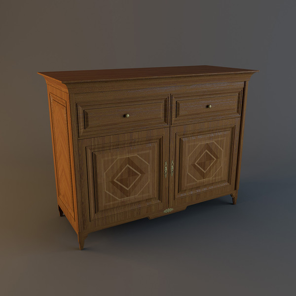 3d chest drawers mav - Chest_of_Drawers-MAV by mifody